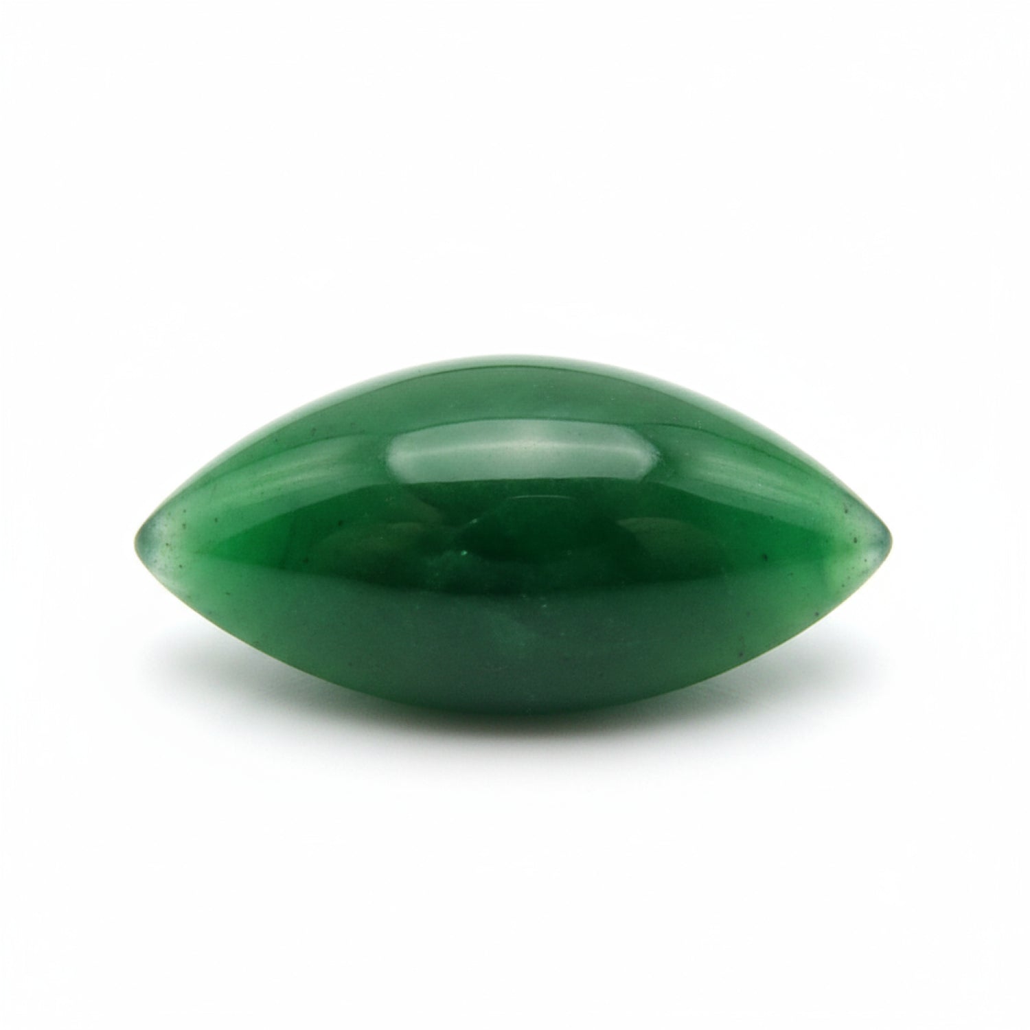 Green Jade 1PC Small 6x12 MM Marquise  Cabochon Green High-Quality semi Precious Precious Gemstone