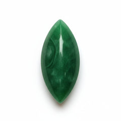 Green Jade 1PC Small 6x12 MM Marquise  Cabochon Green High-Quality semi Precious Precious Gemstone