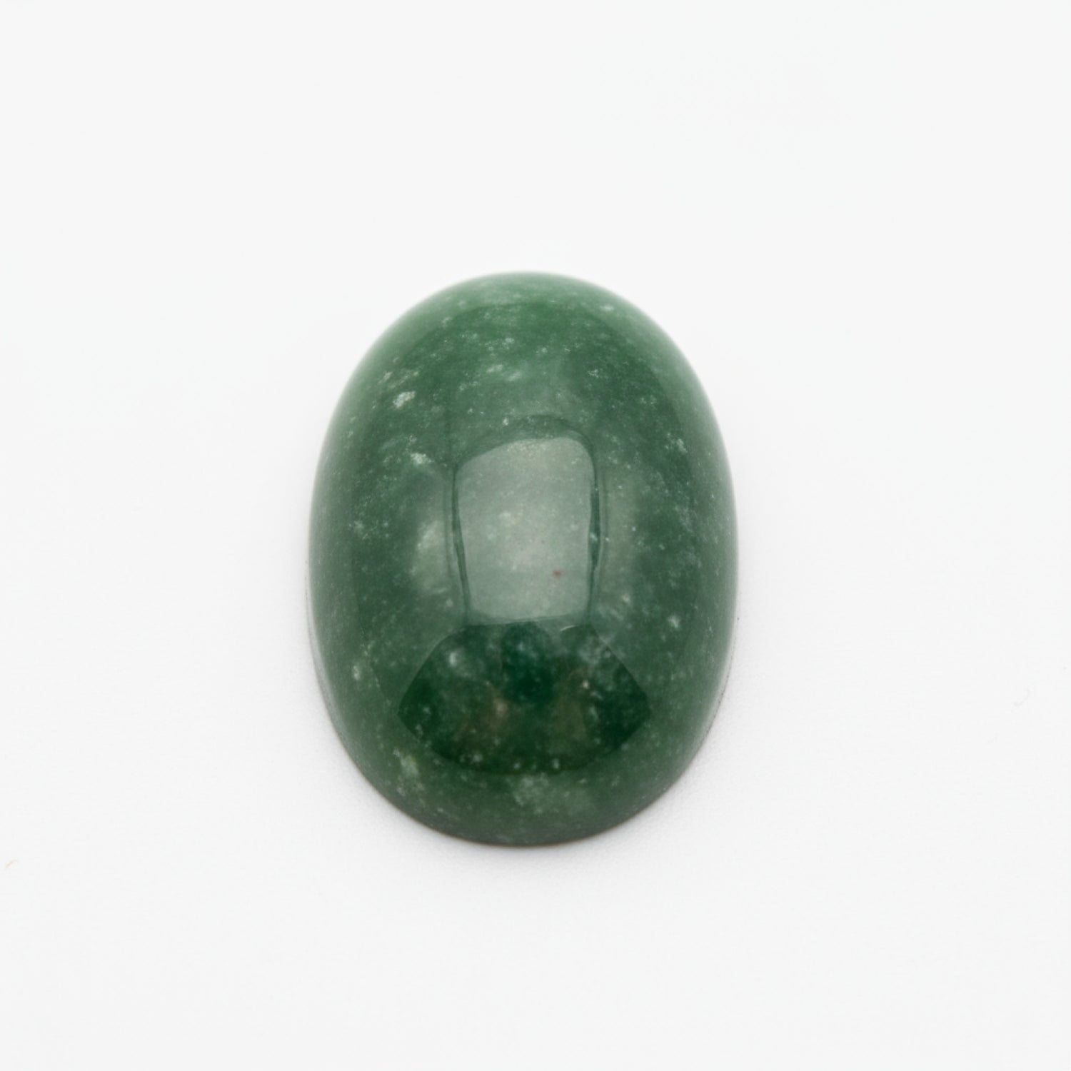 Green Jade 1PC Small 6x9 MM Oval Cabochon Green Splendid semi Precious Loose Gemstone