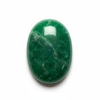 Green Jade 1PC Small 7x9 MM Oval Cabochon Green Luster semi Precious Loose Gemstones