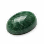Green Jade 1PC Large 8x12 MM Oval Cabochon Green High-Quality semi Precious Loose Gems