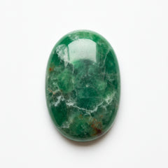 Green Jade 1PC Large 9x11 MM Oval Cabochon Green Fine semi Precious Gems