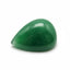 Green Jade 1PC Medium 8x10 MM Pear Cabochon Green Superior semi Precious Semi Precious Gemstone