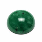 Green Jade 1PC Small 7x7 MM Round Cabochon Green Superior semi Precious Semi Precious Gemstone
