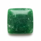 Green Jade 1PC Large 10x10 MM Square Cabochon Green Superior semi Precious Gems