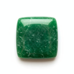 Green Jade 1PC Small 7x7 MM Square Cabochon Green High-Quality semi Precious Loose Gemstones