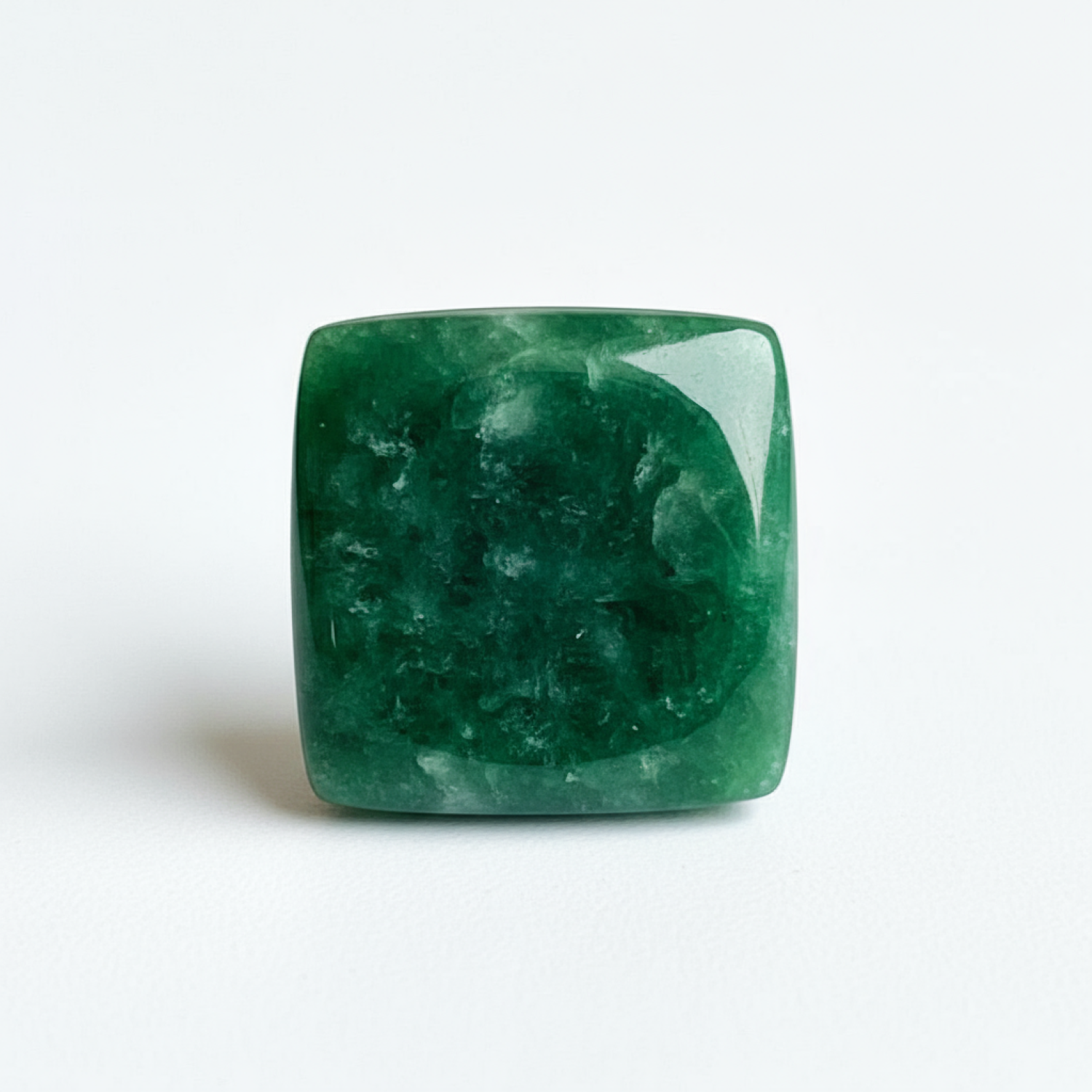 Grüner Jade 1 STK Kleiner 7x7 MM Quadrat Cabochon Grün Hochwertige Halbedelsteine Lose Edelsteine Zweitbild