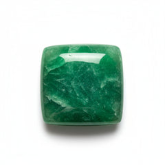 Green Jade 1PC Medium 9x9 MM Square Cabochon Green Genuine semi Precious Precious Gemstone