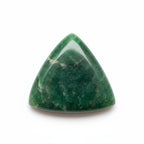 Green Jade 1PC Small 7x7 MM Triangle Cabochon Green Splendid semi Precious Gems