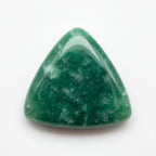 Green Jade 1PC Small 8x8 MM Triangle Cabochon Green Luster semi Precious Loose Gems