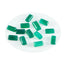 Green Onyx 10PC Tiny 3x6 MM Baguette Cabochon Green Shine semi Precious Loose Gems