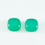 Green Onyx 1PC Medium 9x9 MM Cushion Cabochon Green Fiery semi Precious Loose Gemstone