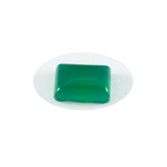 Green Onyx 1PC Medium 8x10 MM Emerald Cabochon Green Superior semi Precious Gems