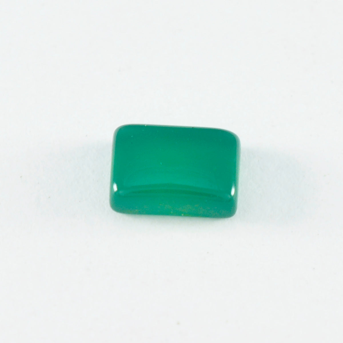 Green Onyx 1PC Small 6x8 MM Emerald Cabochon Green Fine semi Precious Loose Gemstone