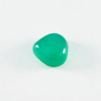 Green Onyx 1PC Small 8x8 MM Heart Cabochon Green Fine semi Precious Loose Gemstone