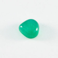 Green Onyx 1PC Small 8x8 MM Heart Cabochon Green Fine semi Precious Loose Gemstone