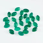 Green Onyx 10PC Tiny 3x6 MM Marquise  Cabochon Green Genuine semi Precious Loose Gems