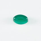Green Onyx 1PC Small 5x10 MM Marquise  Cabochon Green Pure semi Precious Loose Gemstones