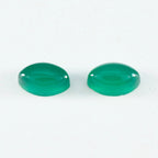 Green Onyx 1PC Small 5x10 MM Marquise  Cabochon Green Pure semi Precious Loose Gemstones