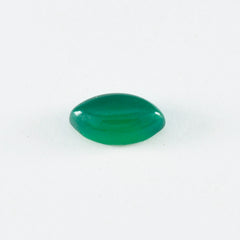 Green Onyx 1PC Large 8x16 MM Marquise  Cabochon Green Sparkling semi Precious Gems
