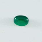 Green Onyx 1PC Large 10x12 MM Oval Cabochon Green Lustrous semi Precious Gems