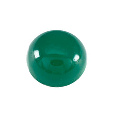 Green Onyx 1PC Large 11x11 MM Round Cabochon Green Natural semi Precious Semi Precious Gemstone