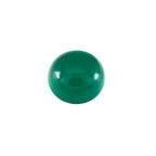 Green Onyx 1PC Small 8x8 MM Round Cabochon Green Shine semi Precious Loose Gems