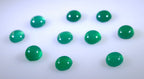 Green Onyx 1PC Large 10x10 MM Round Cabochon Green High Quality semi Precious Loose Gemstones