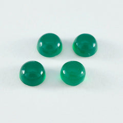 Green Onyx 1PC Large 11x11 MM Round Cabochon Green Natural semi Precious Semi Precious Gemstone