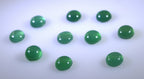 Green Onyx 1PC Large 11x11 MM Round Cabochon Green Natural semi Precious Semi Precious Gemstone