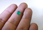 Green Onyx 10PC Tiny 3x3 MM Round Cabochon Green Sparkling semi Precious Loose Gemstone