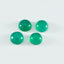 Green Onyx 1PC Small 8x8 MM Round Cabochon Green Shine semi Precious Loose Gems