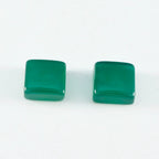 Green Onyx 1PC Large 11x11 MM Square Cabochon Green Shine semi Precious Loose Gemstones