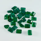 Green Onyx 1PC Large 8x12 MM Emerald Faceted Green Sparkling Semi Precious Loose Gemstone