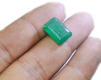 Green Onyx 1PC Large 9x11 MM Emerald Faceted Green Brilliant Semi Precious Loose Gems