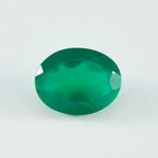 Green Onyx 10PC Tiny 3x5 MM Oval Faceted Green Brilliant Semi Precious Loose Gems