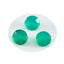 Green Onyx 1PC Small 8x8 MM Round Faceted Green Luster Semi Precious Loose Gemstones