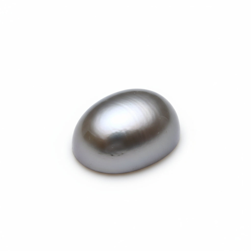 Gray Pearl 10PC Tiny 4x6 MM Oval Cabochon Gray Superior semi Precious Gems