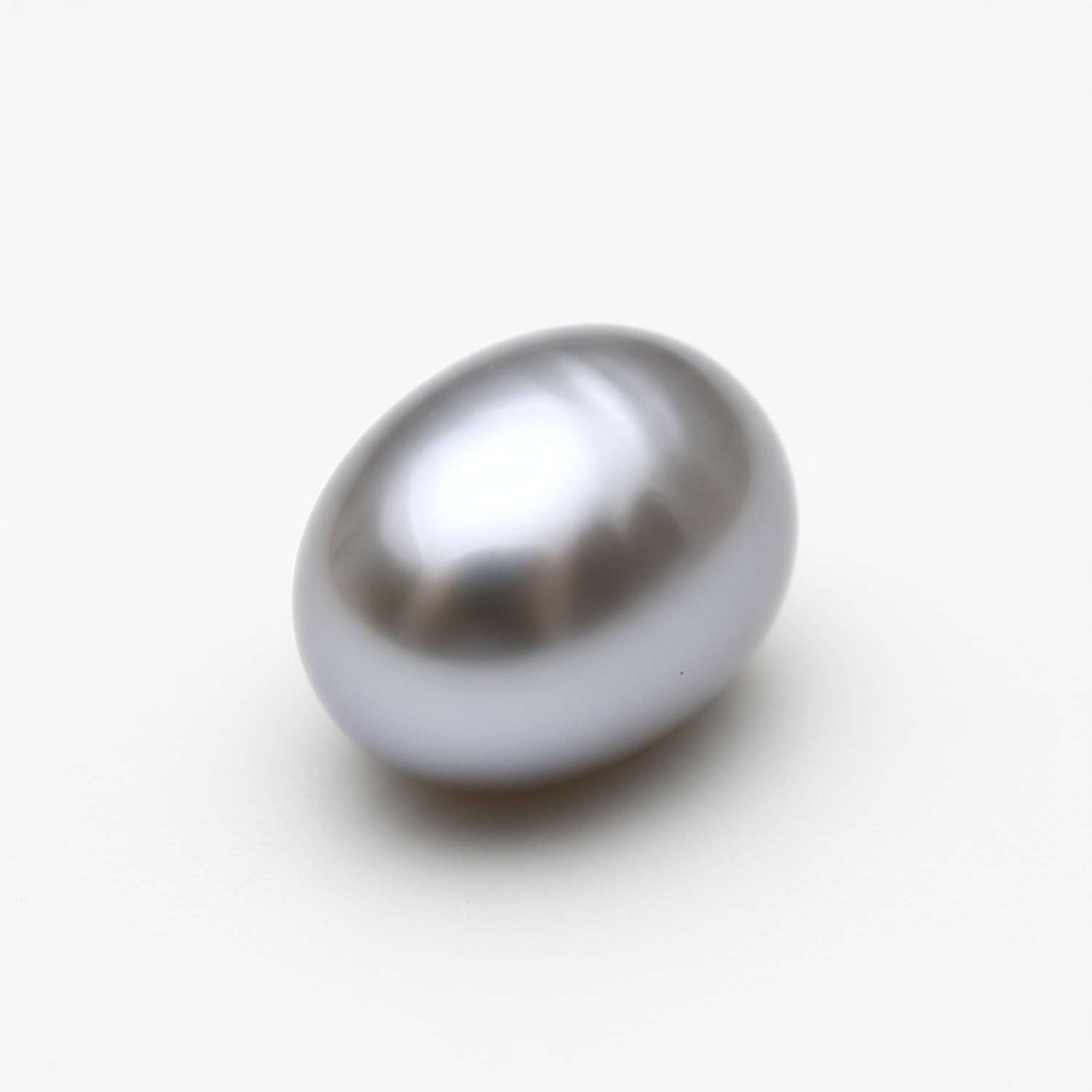 Gray Pearl 10PC Tiny 4x6 MM Oval Cabochon Gray Superior semi Precious Gems Sekundär produktbild