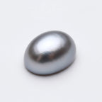 Gray Pearl 1PC Medium 8x10 MM Oval Cabochon Gray Splendid semi Precious Gems