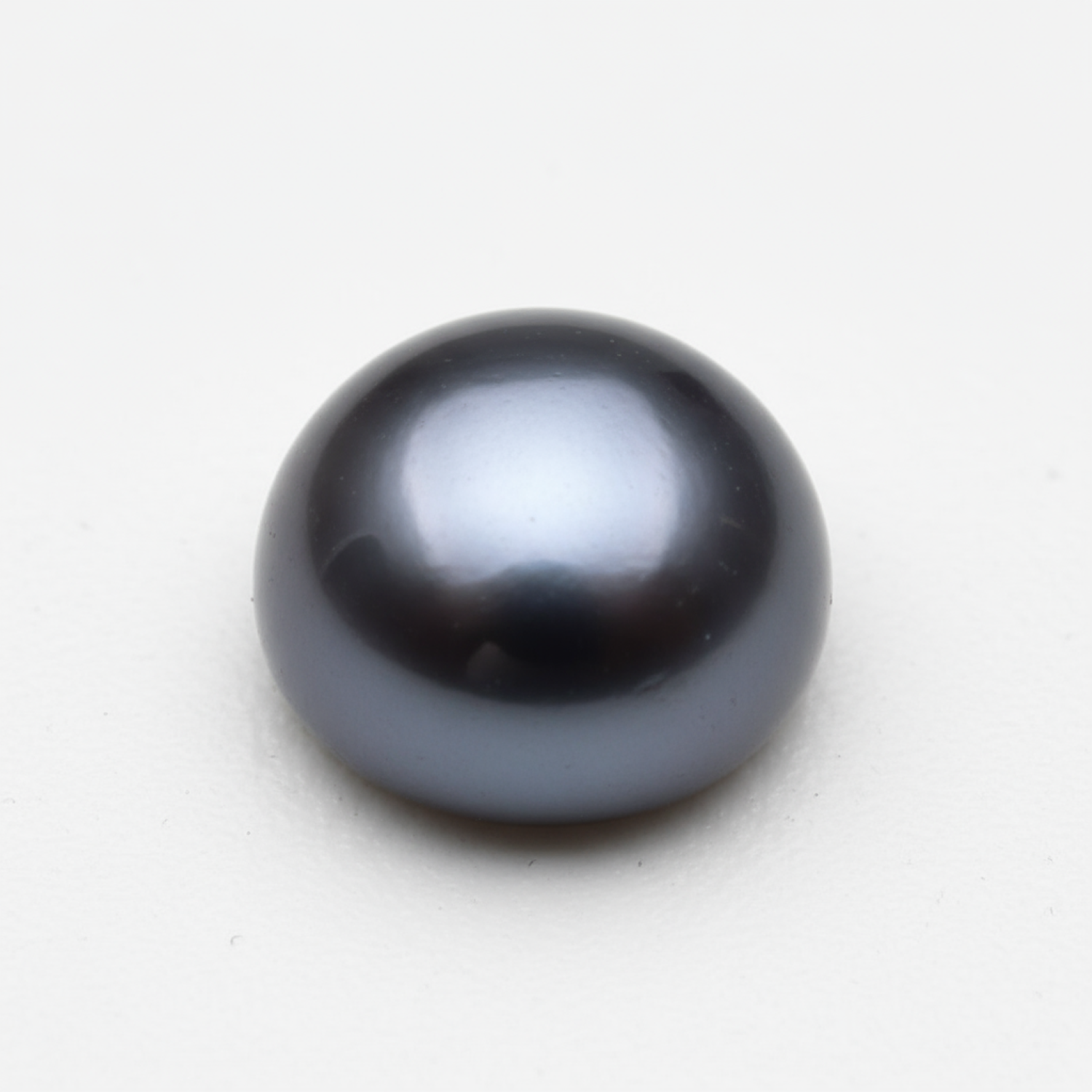 Gray Pearl 1PC Small 7x7 MM Round Cabochon Gray Fiery semi Precious Semi Precious Gemstone Immagine principale del prodotto