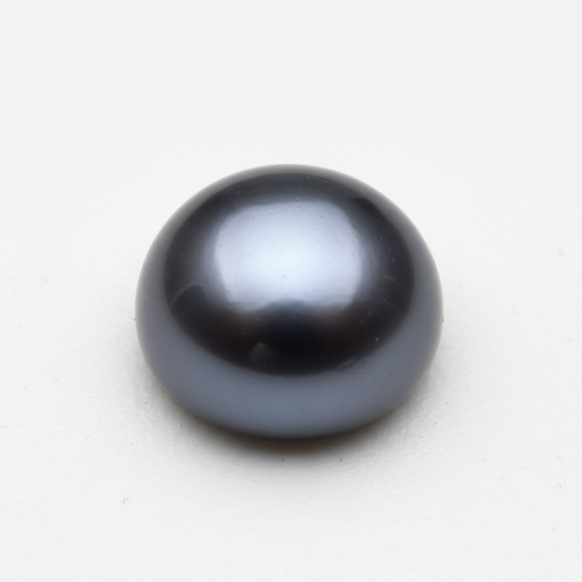 Gray Pearl 1PC Small 7x7 MM Round Cabochon Gray Fiery semi Precious Semi Precious Gemstone