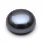 Gray Pearl 1PC Small 7x7 MM Round Cabochon Gray Fiery semi Precious Semi Precious Gemstone