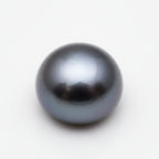 Gray Pearl 1PC Medium 9x9 MM Round Cabochon Gray Sparkling semi Precious Gems