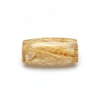 Golden Rutile 1PC Small 5x10 MM Baguette Cabochon Yellow Fine semi Precious Gems