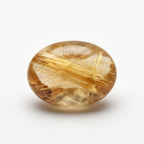 Golden Rutile 1PC Medium 8x10 MM Oval Cabochon Yellow High-Quality semi Precious Loose Gemstones