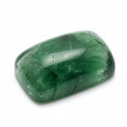 Green Tourmaline 1PC Small 5x10 MM Baguette Cabochon Green Shine semi Precious Loose Gemstones
