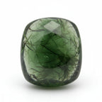 Green Tourmaline 10PC Tiny 3x3 MM Cushion Cabochon Green Superior semi Precious Loose Gemstone
