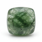 Green Tourmaline 10PC Tiny 4x4 MM Cushion Cabochon Green Pure semi Precious Loose Gemstones