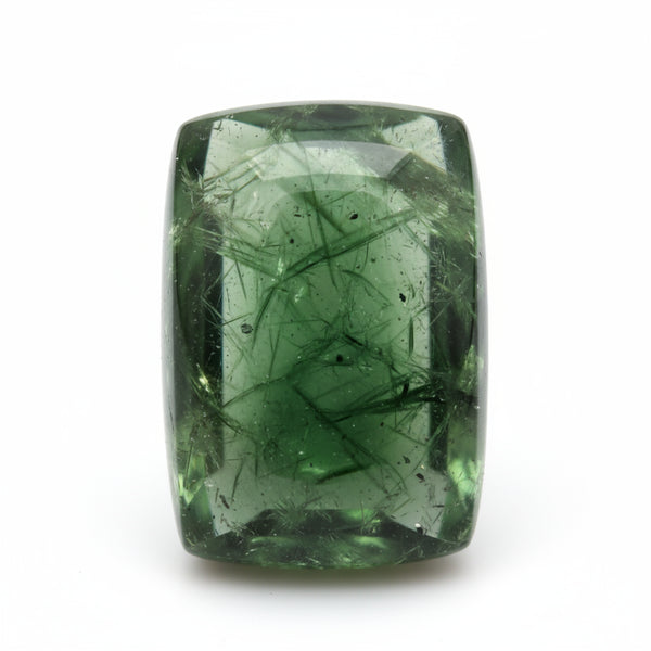 Green Tourmaline 10PC Tiny 3x5 MM Emerald Cabochon Green Pure semi Precious Loose Gemstones
